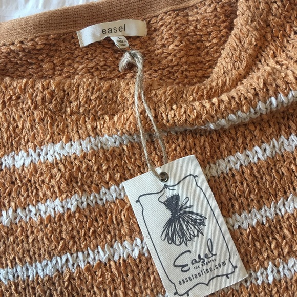 Easel | Striped Sweater W16 - Picture 5 of 8